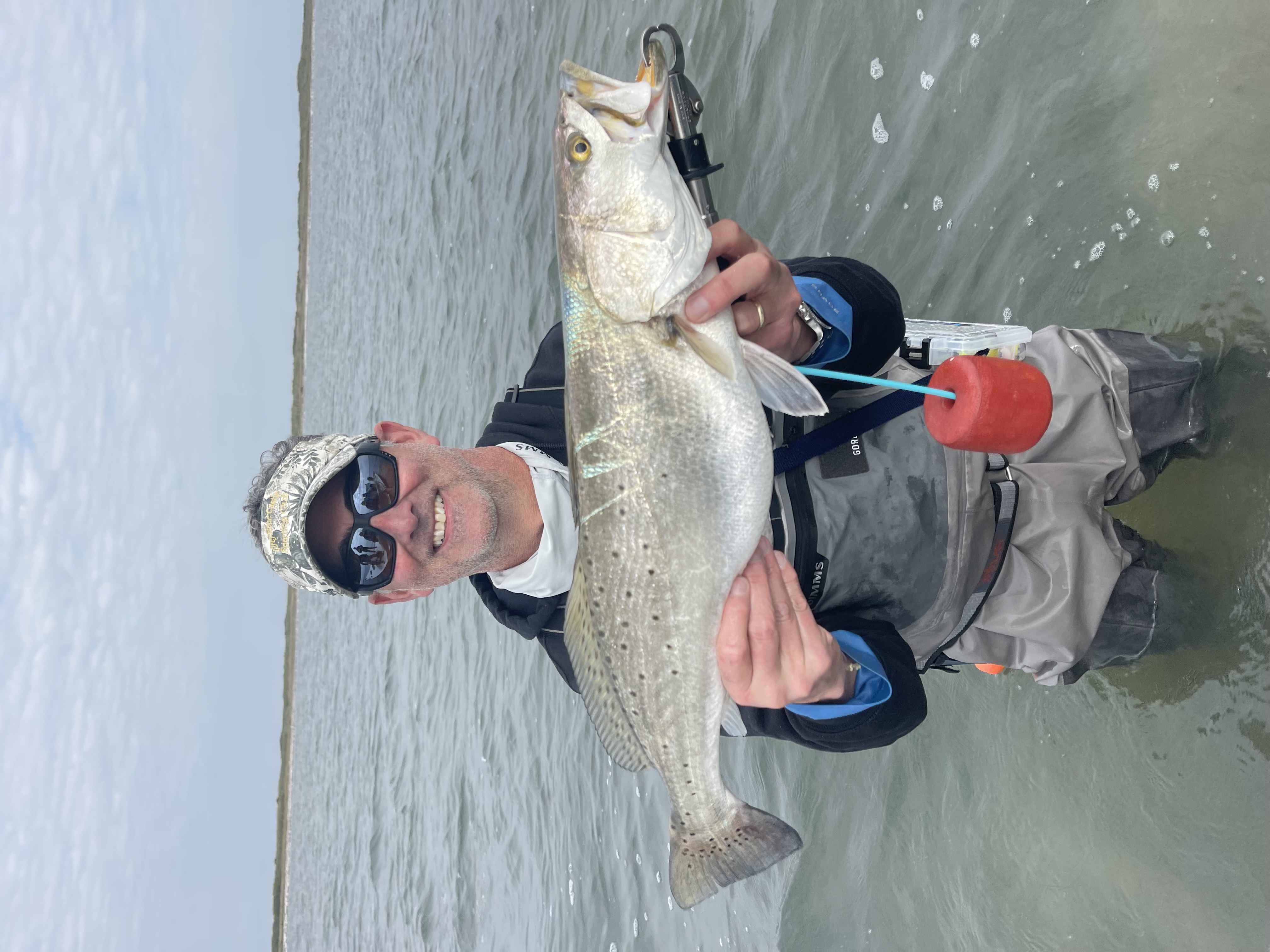 Trout fishing in Baffin Bay